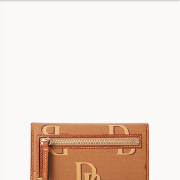 (NWT) Dooney and Bourke large tote with wallet and 24k gold plated DB hardware - Picture 15 of 16